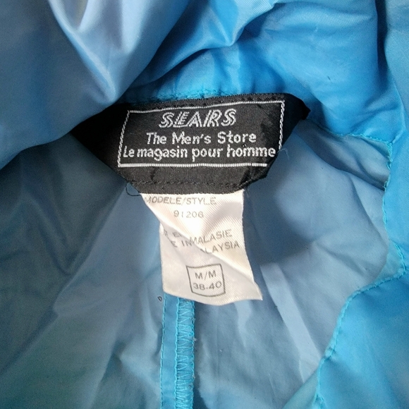 Vintage Sears 1990s Windbreaker - Picture 3 of 3